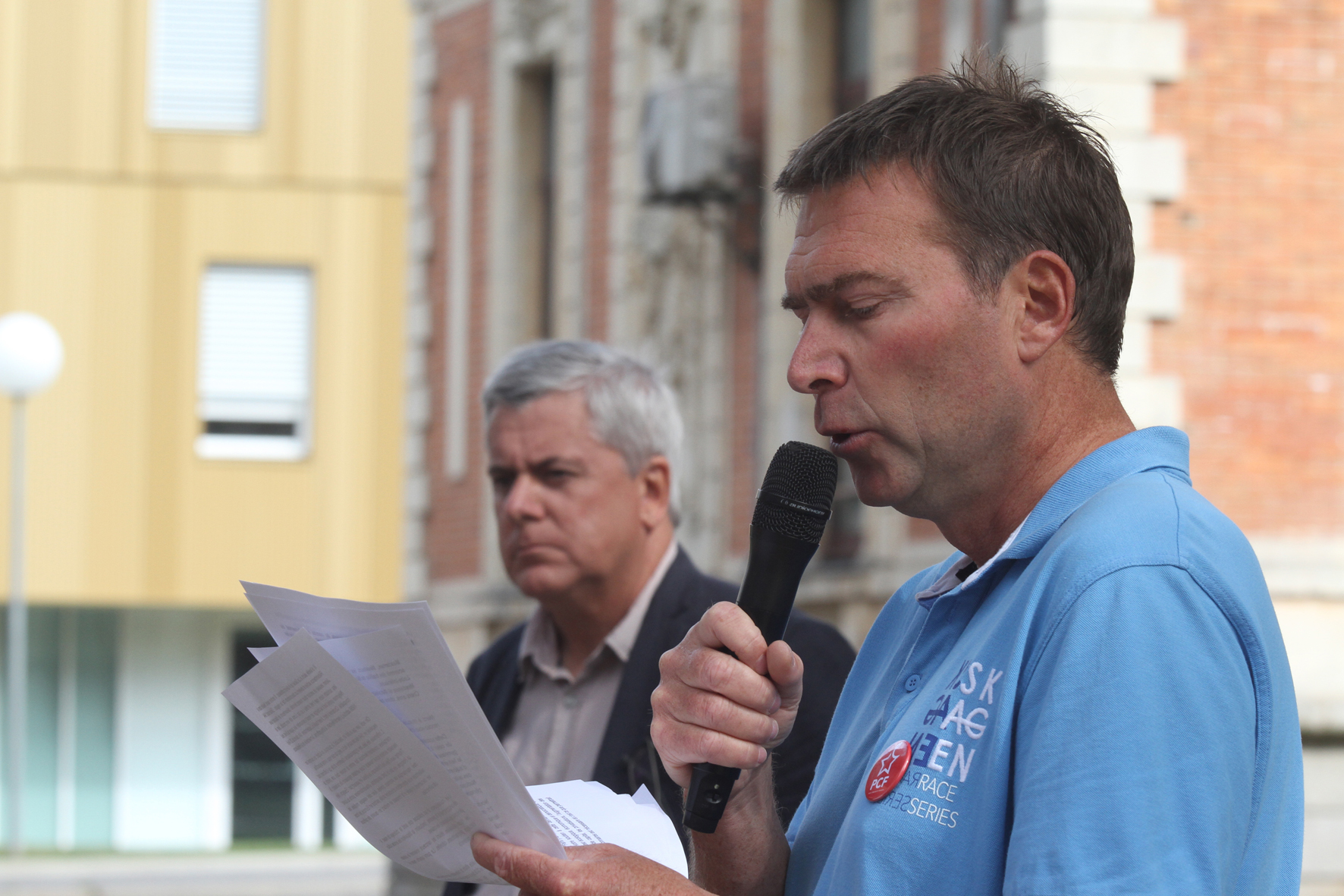 <p>en allocution.</p>© Photo Patrice Morel - 20190831-0253.