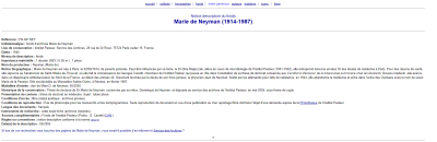 Marie de Neyman <p>Biographie</p>© Institut Pasteur