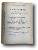 Procès verbal d’installation
