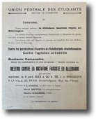 Affiche antifasciste de 1933